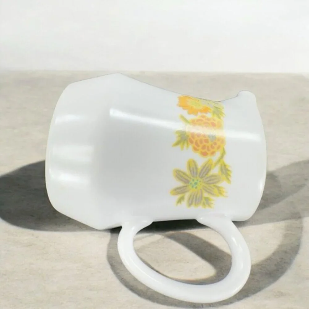 Noritake PROGRESSION‎ Porcelain Small Pitcher Creamer Sunny Side Japan Vintage